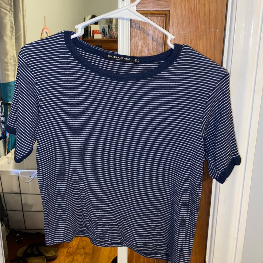 Striped brandy Melville top